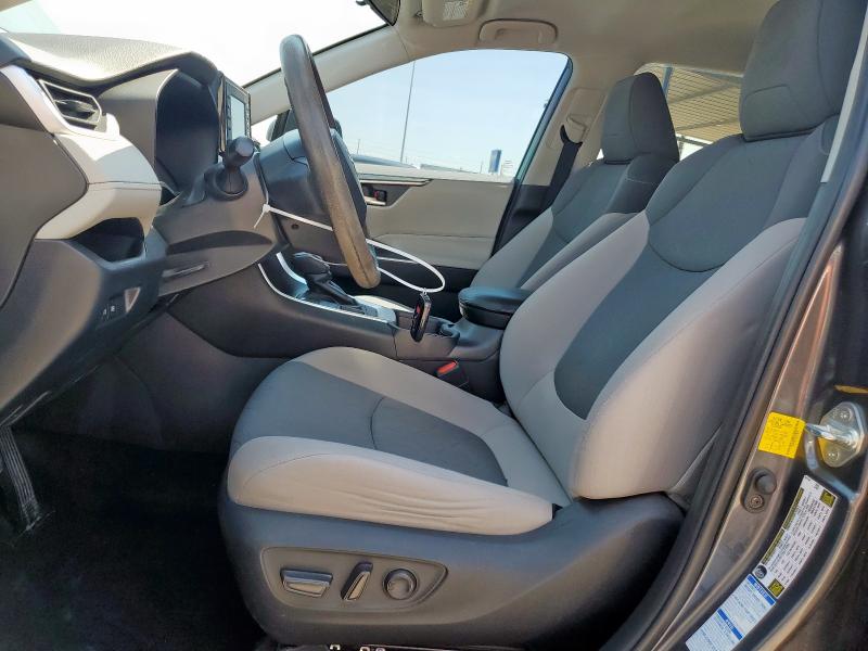 2T3P1RFVXLC070724 - 2020 TOYOTA RAV4 XLE GRAY photo 7