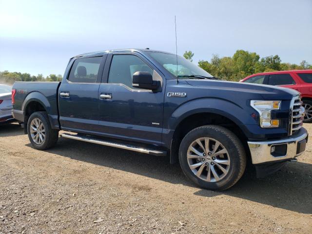 1FTEW1EG5HFC51119 - 2017 FORD F150 SUPERCREW BLUE photo 4