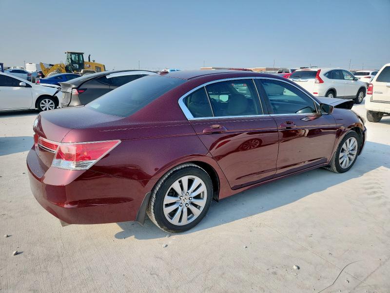 1HGCP2F82CA201156 - 2012 HONDA ACCORD EXL 勃艮第红 照片 3