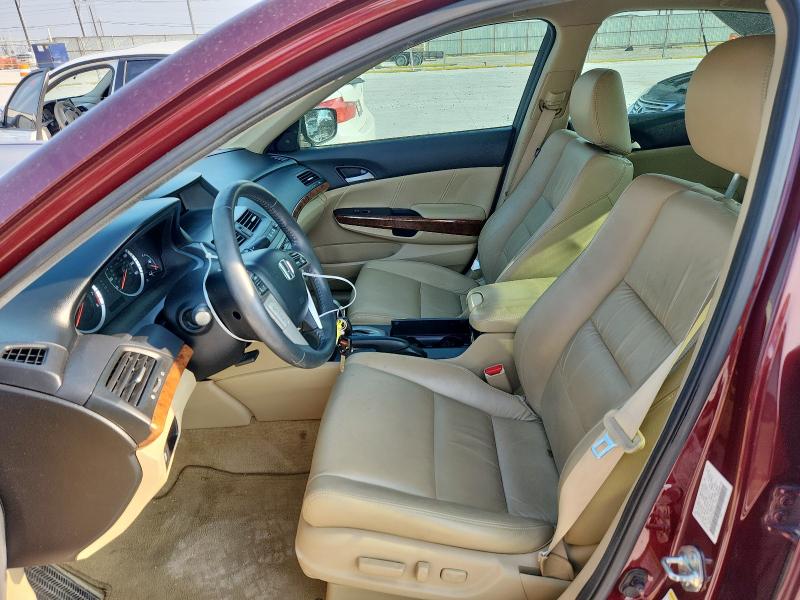 1HGCP2F82CA201156 - 2012 HONDA ACCORD EXL 勃艮第红 照片 7