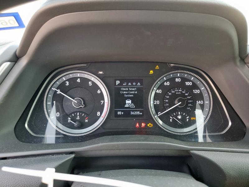 5NPEG4JA6MH087931 - 2021 HYUNDAI SONATA SE Biały zdjęcie 9