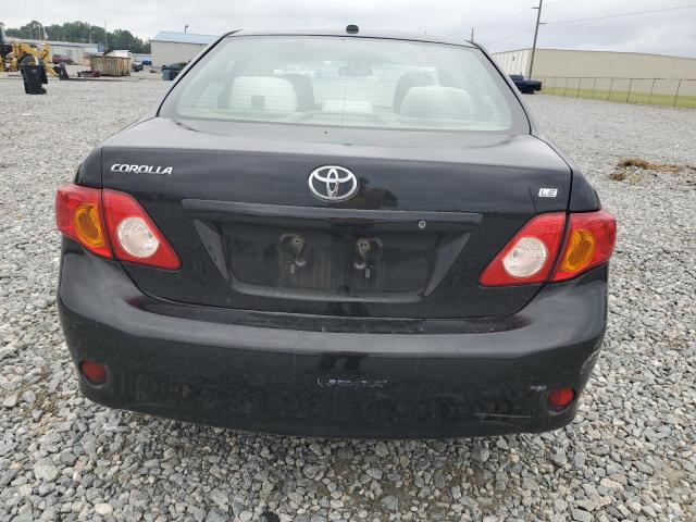 1NXBU40EX9Z068937 - 2009 TOYOTA COROLLA LE BASE BLACK photo 6
