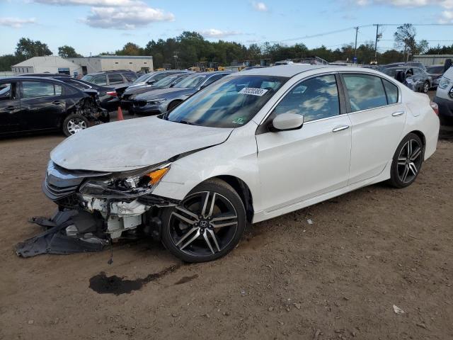 1HGCR2F11HA224349 - 2017 HONDA ACCORD SPORT SPECIAL EDITION WHITE photo 1