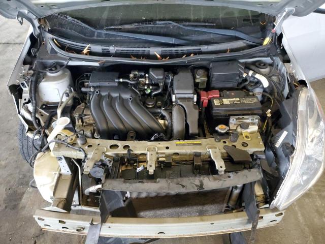 3N1CN7AP5CL871649 - 2012 NISSAN VERSA S SILVER photo 11