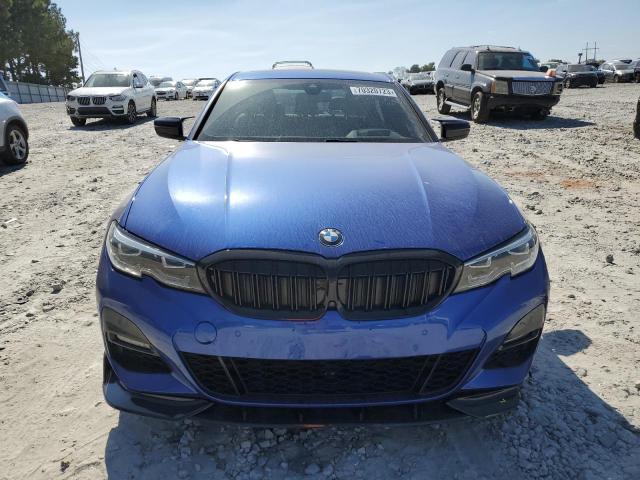 WBA5R7C02LFH76602 - 2020 BMW 330XI BLUE photo 5