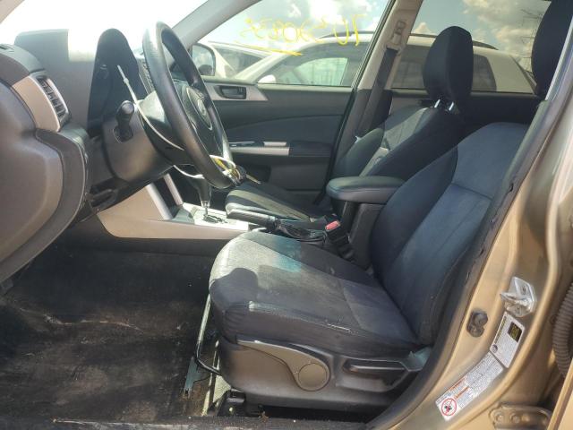 JF2SH61659H760982 - 2009 SUBARU FORESTER 2.5X Brązowy zdjęcie 7
