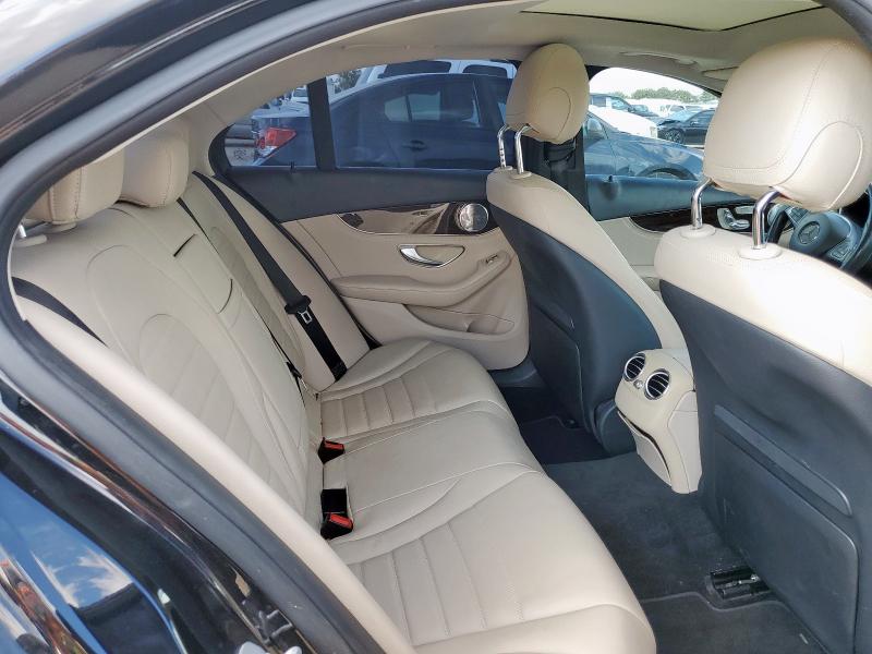 55SWF4KB1FU052504 - 2015 MERCEDES-BENZ C 300 4MATIC BLACK photo 10