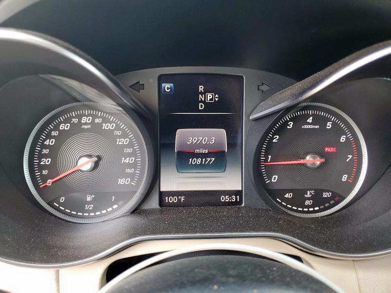 55SWF4KB1FU052504 - 2015 MERCEDES-BENZ C 300 4MATIC BLACK photo 9