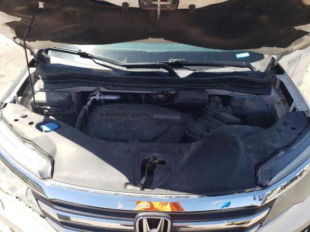5FNYF6H5XHB097645 - 2017 HONDA PILOT EXL WHITE photo 12