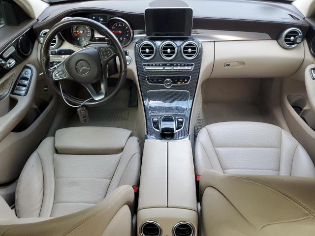 55SWF4KB3FU031234 - 2015 MERCEDES-BENZ C 300 4MATIC BLACK photo 8