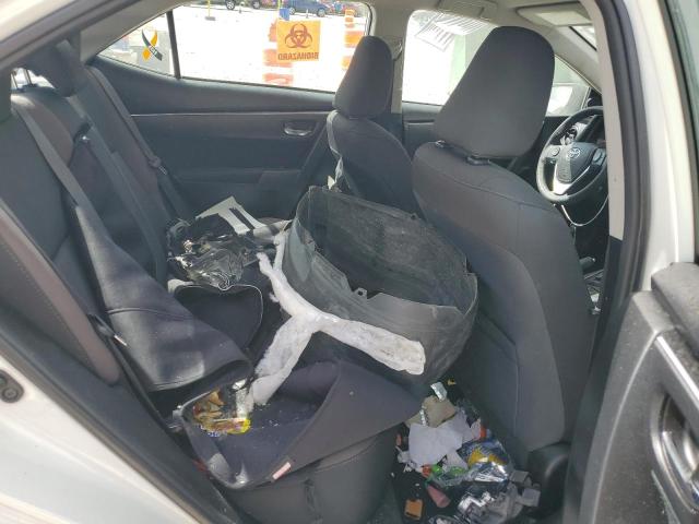 5YFBURHE6JP817658 - 2018 TOYOTA COROLLA L WHITE photo 10