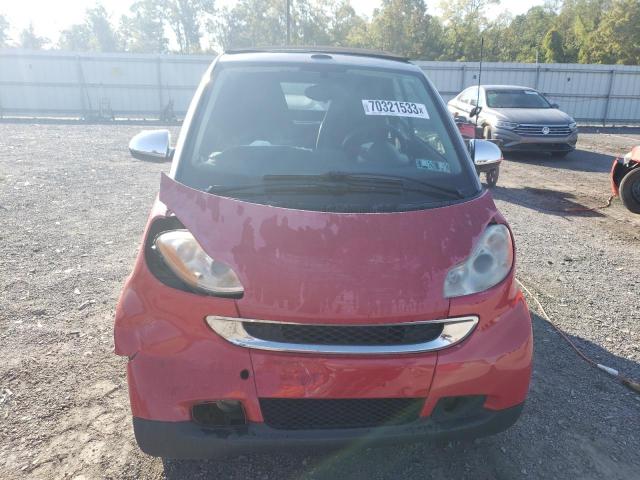WMEEK3BAXBK438590 - 2011 SMART FORTWO PASSION RED photo 5