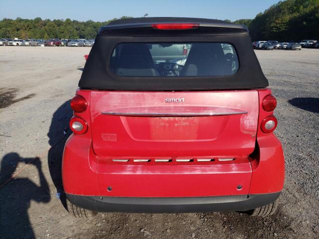 WMEEK3BAXBK438590 - 2011 SMART FORTWO PASSION RED photo 6