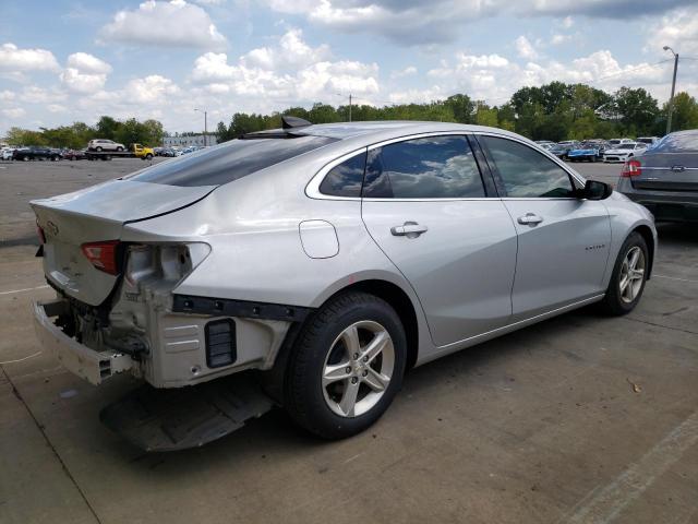 1G1ZB5ST2MF042672 - 2021 CHEVROLET MALIBU LS Plata foto 3