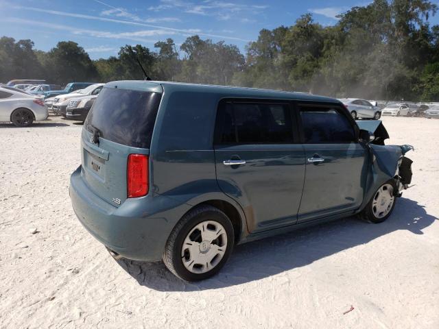 JTLKE50E881051632 - 2008 TOYOTA SCION XB TEAL photo 3