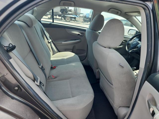2T1BU4EE3CC868075 - 2012 TOYOTA COROLLA BASE GRAY photo 10