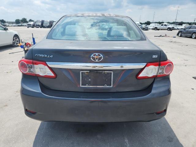 2T1BU4EE3CC868075 - 2012 TOYOTA COROLLA BASE GRAY photo 6