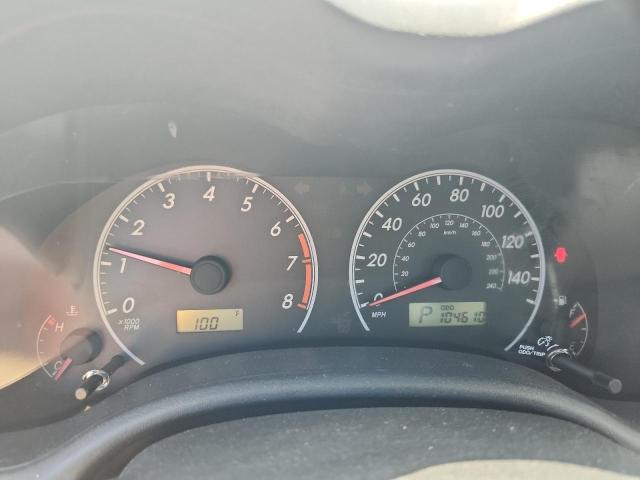 2T1BU4EE3CC868075 - 2012 TOYOTA COROLLA BASE GRAY photo 9