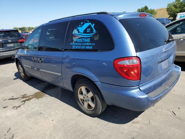 1D4GP24R47B138477 - 2007 DODGE CARAVAN SE BLUE photo 2