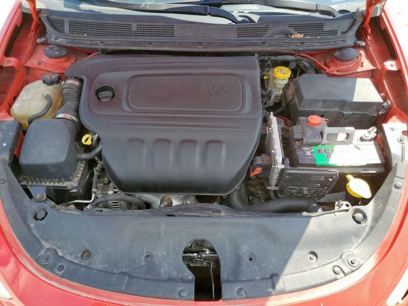 1C3CDFAA2GD750597 - 2016 DODGE DART SE RED photo 11