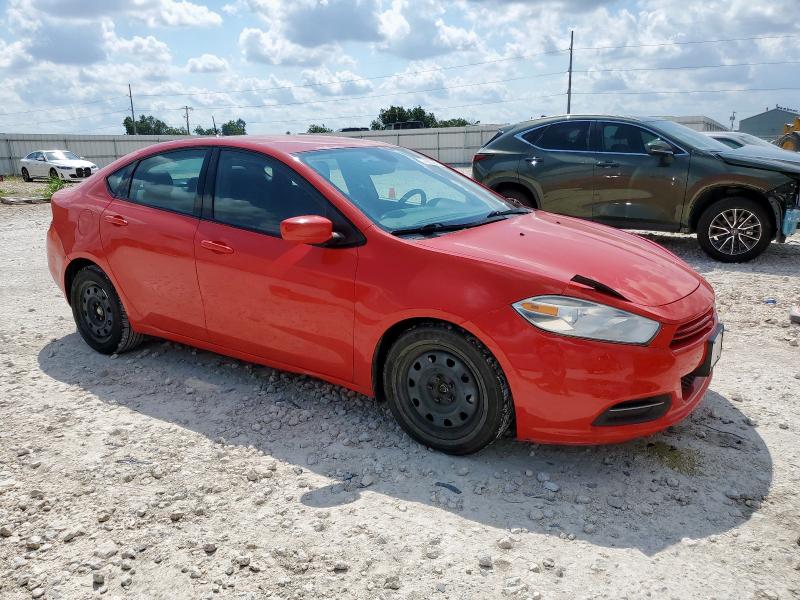 1C3CDFAA2GD750597 - 2016 DODGE DART SE RED photo 4