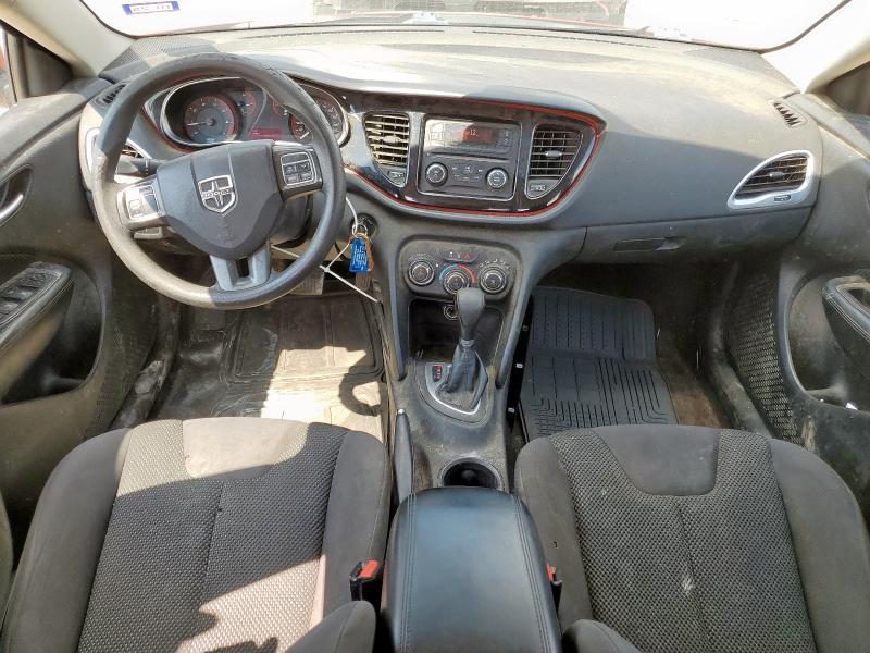 1C3CDFAA2GD750597 - 2016 DODGE DART SE RED photo 8