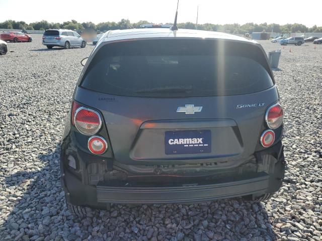 1G1JC6SH8C4177385 - 2012 CHEVROLET SONIC LT ნაცრისფერი ფოტო 6