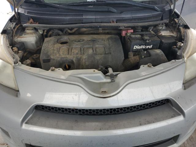 JTKKUPB47D1036542 - 2013 TOYOTA SCION XD SILVER photo 12