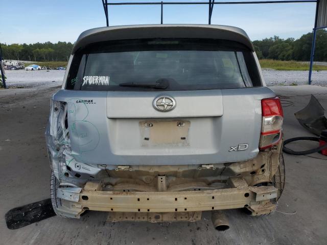 JTKKUPB47D1036542 - 2013 TOYOTA SCION XD SILVER photo 6