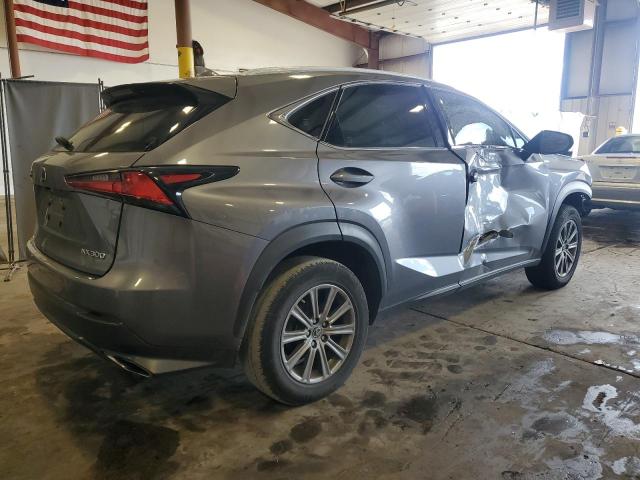 JTJBARBZ1K2198341 - 2019 LEXUS NX 300 BASE ნაცრისფერი ფოტო 3