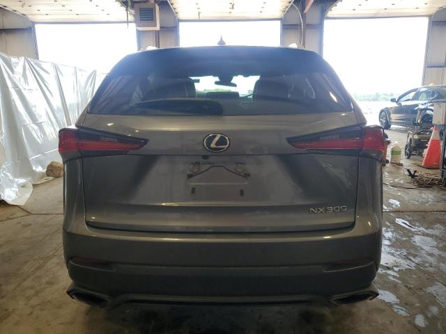 JTJBARBZ1K2198341 - 2019 LEXUS NX 300 BASE ნაცრისფერი ფოტო 6