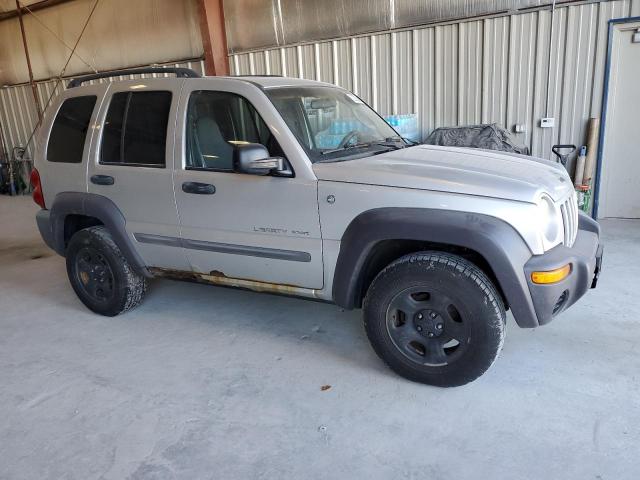 1J8GL48K52W352311 - 2002 JEEP LIBERTY SPORT SILVER photo 4