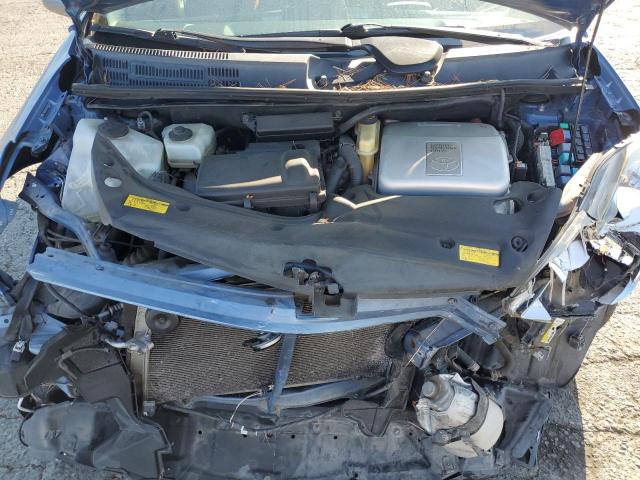 JTDKB20U697874553 - 2009 TOYOTA PRIUS BLUE photo 11
