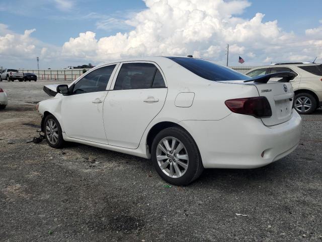 2T1BU4EE4AC274365 - 2010 TOYOTA COROLLA BASE WHITE photo 2