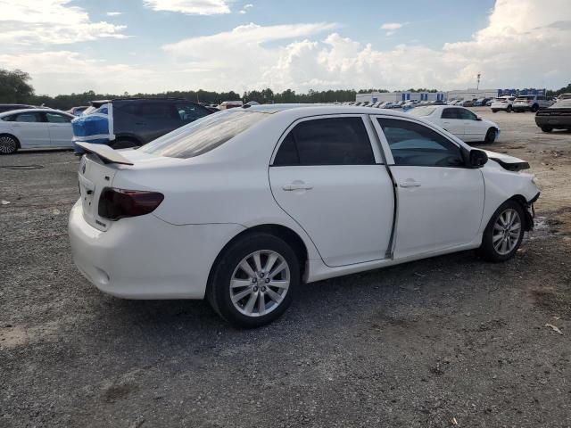 2T1BU4EE4AC274365 - 2010 TOYOTA COROLLA BASE WHITE photo 3