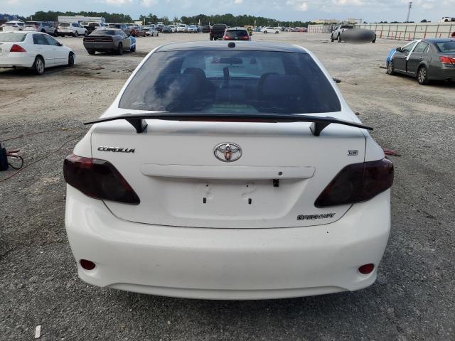 2T1BU4EE4AC274365 - 2010 TOYOTA COROLLA BASE WHITE photo 6