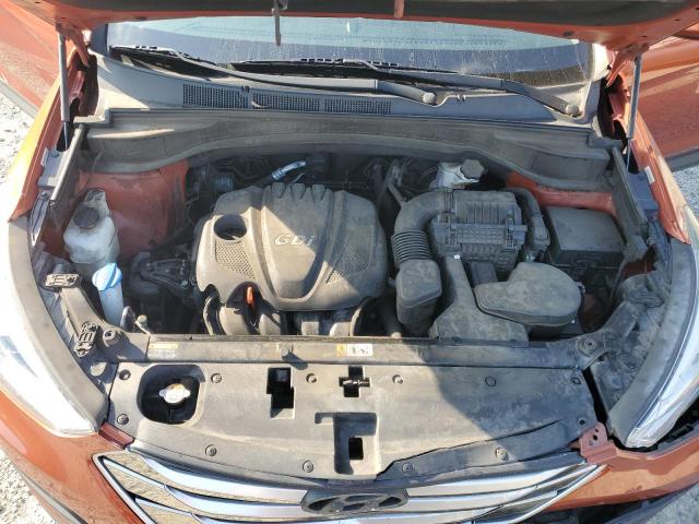 5XYZT3LB7FG261738 - 2015 HYUNDAI SANTA FE SPORT ORANGE photo 12