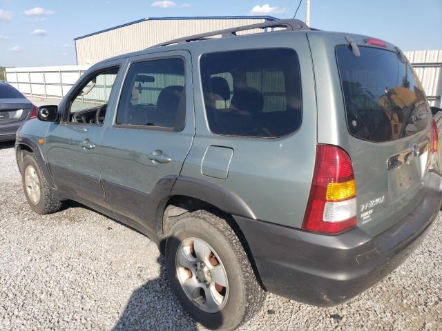 4F2YZ04164KM21131 - 2004 MAZDA TRIBUTE LX TEAL photo 2