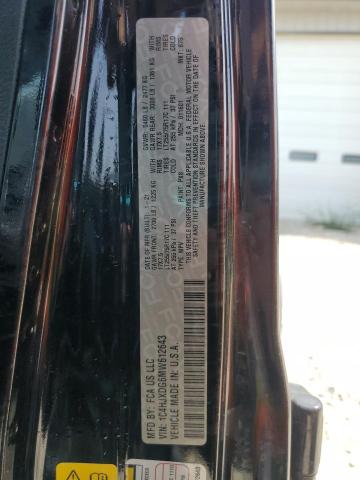 1C4HJXDG6MW612643 - 2021 JEEP WRANGLER U SPORT Чорний фото 13