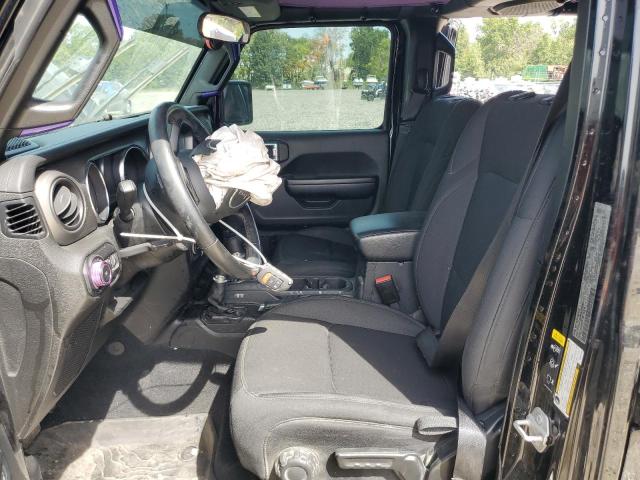 1C4HJXDG6MW612643 - 2021 JEEP WRANGLER U SPORT Чорний фото 7