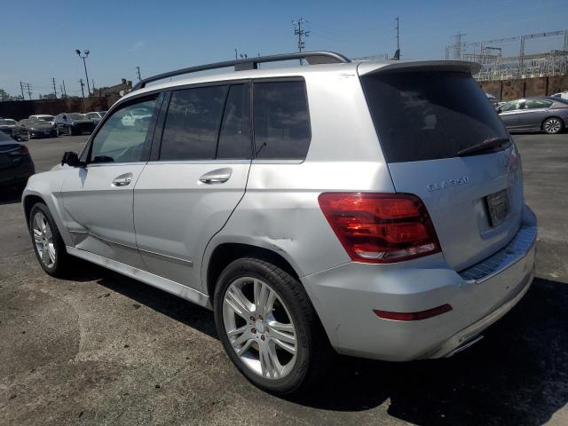 WDCGG8JB9DG022871 - 2013 MERCEDES-BENZ GLK 350 4MATIC SILVER photo 2
