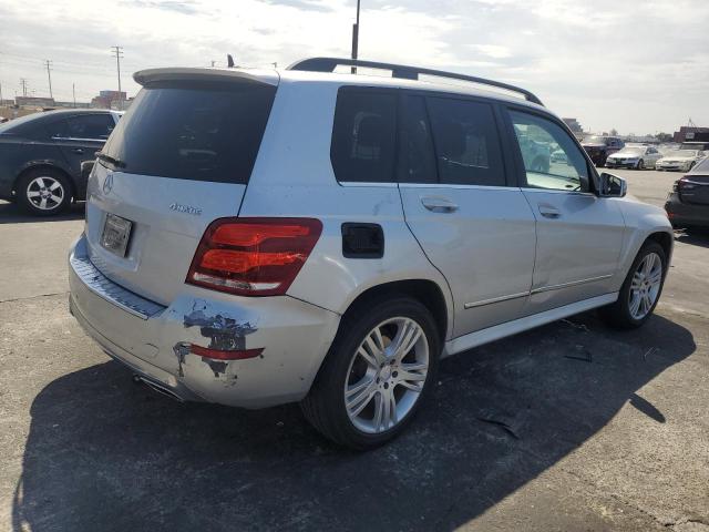 WDCGG8JB9DG022871 - 2013 MERCEDES-BENZ GLK 350 4MATIC SILVER photo 3