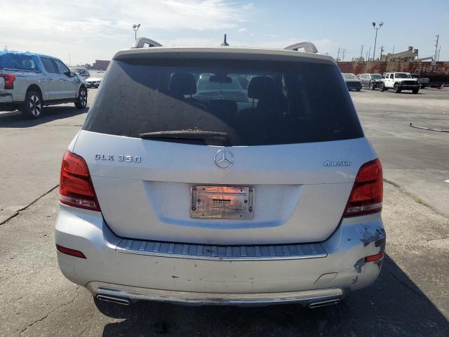 WDCGG8JB9DG022871 - 2013 MERCEDES-BENZ GLK 350 4MATIC SILVER photo 6