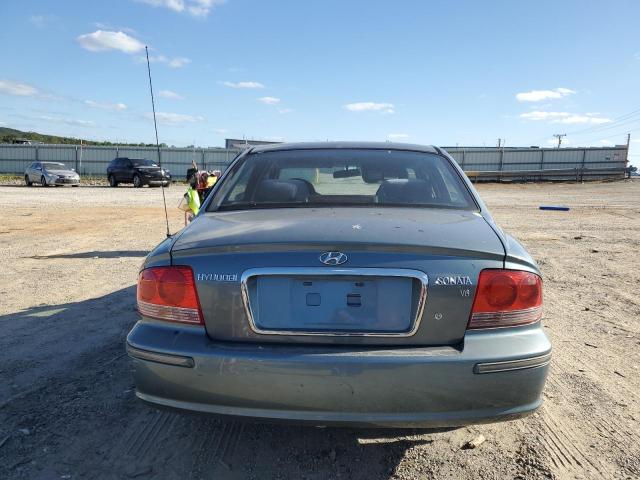 KMHWF25H35A114297 - 2005 HYUNDAI SONATA GL BLUE photo 6