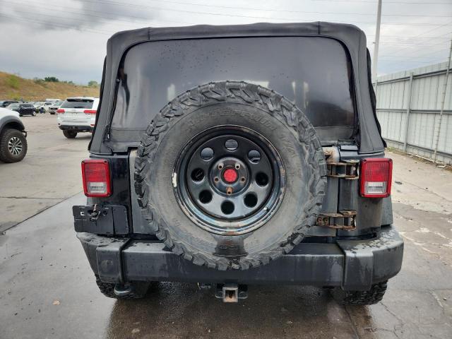 1C4AJWAG2DL677927 - 2013 JEEP WRANGLER SPORT BLACK photo 6