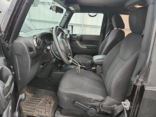 1C4AJWAG2DL677927 - 2013 JEEP WRANGLER SPORT BLACK photo 7