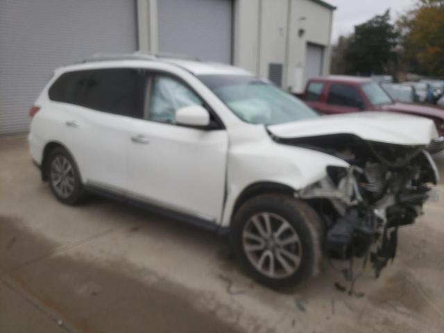 5N1AR2MM5DC644841 - 2013 NISSAN PATHFINDER S WHITE photo 4