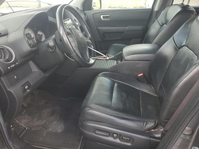 5FNYF4H56CB006769 - 2012 HONDA PILOT EXL GRAY photo 7