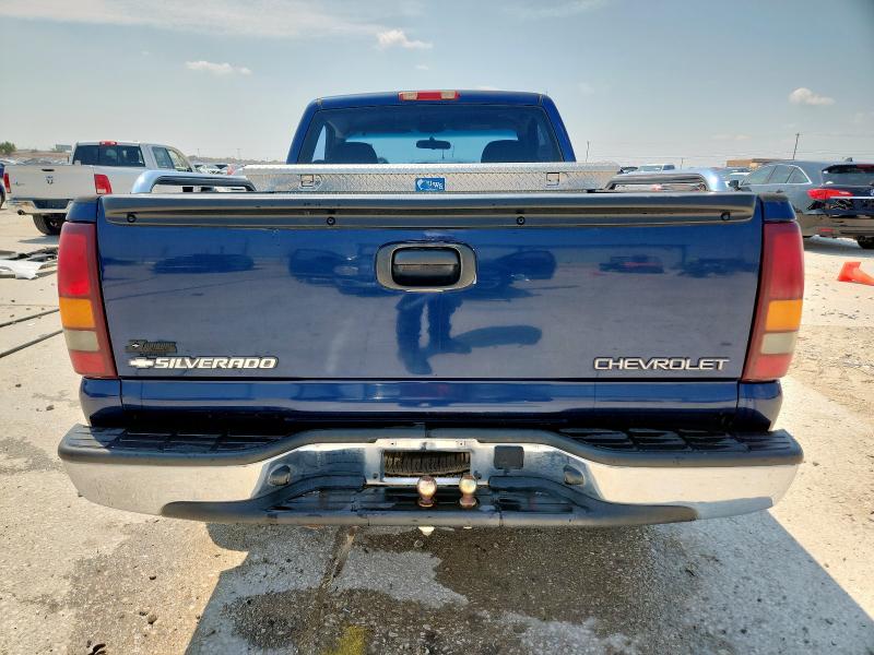 1GCEC14VX2Z165710 - 2002 CHEVROLET SILVERADO C1500 ლურჯი ფოტო 6