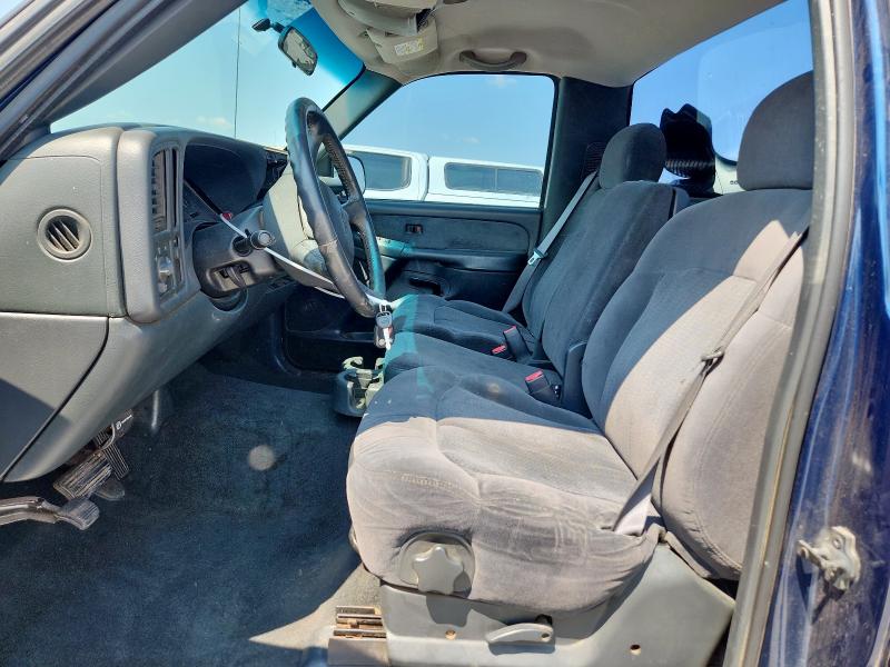 1GCEC14VX2Z165710 - 2002 CHEVROLET SILVERADO C1500 ლურჯი ფოტო 7